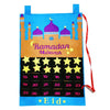 count down to eid, Ramadan felt calendar, blue