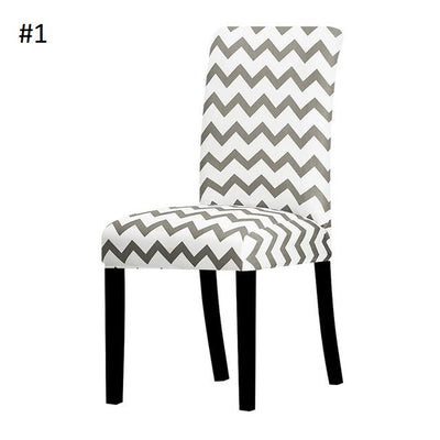 patterned spandex chair covers