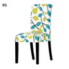 patterned spandex chair covers