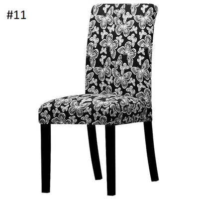 patterned spandex chair covers