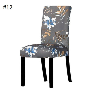 patterned spandex chair covers