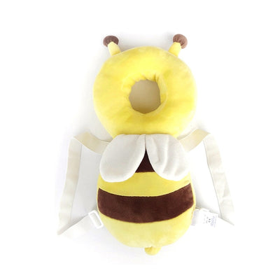 baby bee head and back cushion harness backback