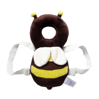 baby bee head and back cushion harness backback