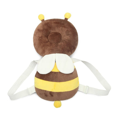 baby bee head and back cushion harness backback