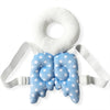 baby boy angel head and back cushion harness backback
