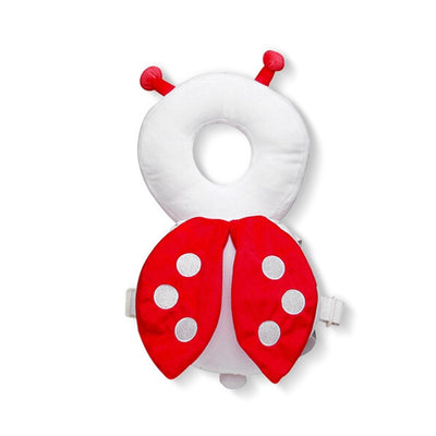 lady bug  head and back cushion harness backback