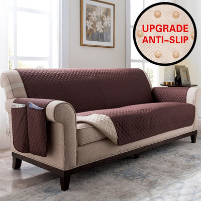 Sofa Protector Cover - Quality Quilted Couch Slipcovers
