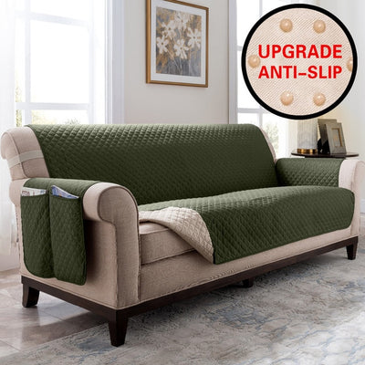Sofa Protector Cover - Quality Quilted Couch Slipcovers