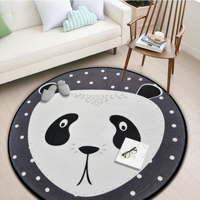 panda bear play may baby room decor grey nordic