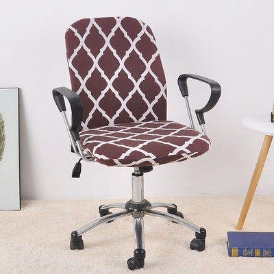 Office Chair Spandex Slipcovers - 2 Piece Set