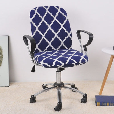 Office Chair Spandex Slipcovers - 2 Piece Set