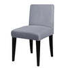 short back chair cover spandex grey color