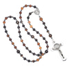 st benedict rosary. Stone Beads. St Benedict Rosary stone beads.black agate.- winfinity brands - free shipping world wide
