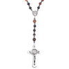 st benedict rosary. Stone Beads. St Benedict Rosary stone beads.black agate.- winfinity brands - free shipping world wide