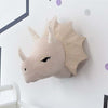 dinosaur kids faux taxidermy triceratops girl room