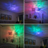 starry lights aurora, laser stars and lights galaxy light with remote for kids room