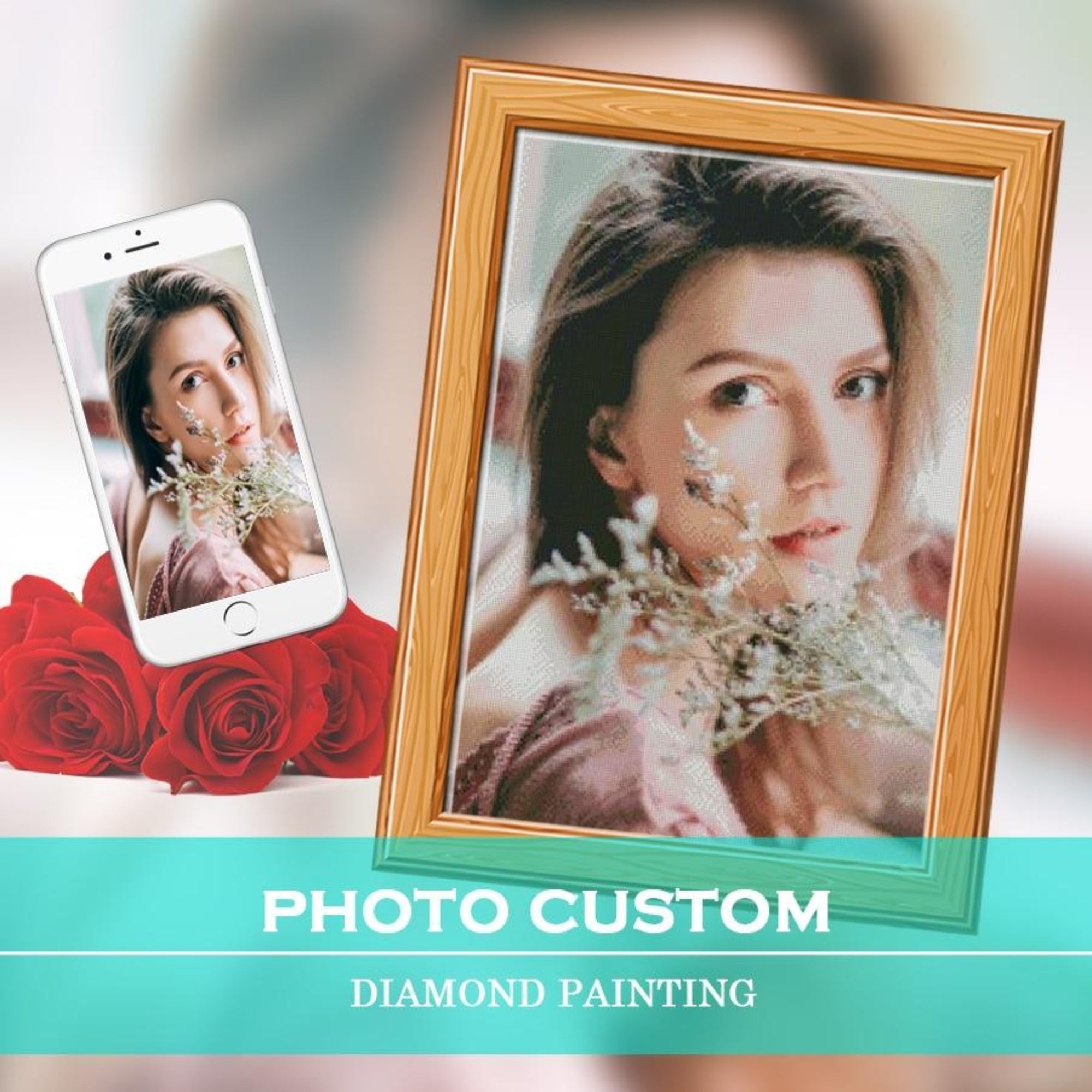 CREATEME™ DIY Custom Jewel Bead Portrait - Winfinity Brands