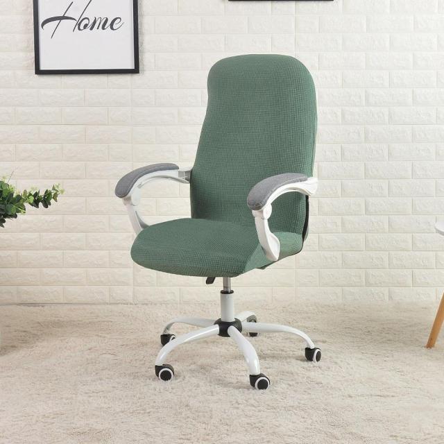 One Piece Computer Chair Slipcover in Small Medium and Large