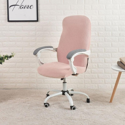 One Piece Computer Chair Slipcover in Small, Medium and Large Sizes (Refer to Size Chart Before Ordering)