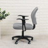 2 piece office chair slip cover grey, 2 piece computer chair cover