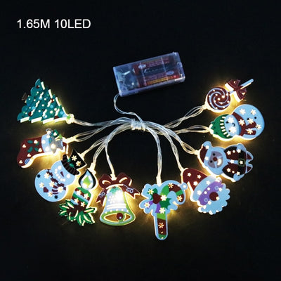 christmas decorations - christmas lights LED garland - battery operated