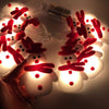 Snowmen LED Christmas Garland Lights