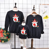 family christmas sweaters matching - funny christmas sweaters for family , Rudolph on black sweater jumpers