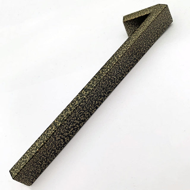 aged finish, leopard finish house numbers floating design  number 1 one