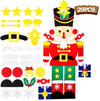 felt nutcracker christmas kids activity 
