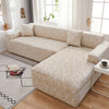 patterned L shape slipcovers for sectional couches