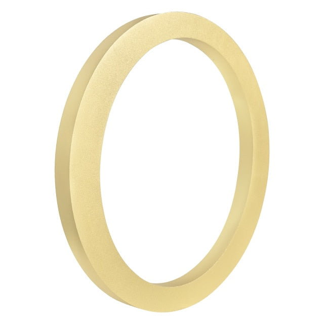 large gold brass floating house address number 0 zero