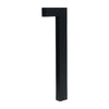black floating large 4inch or 6inch address numbers 1 one