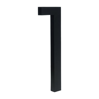 black floating large 4inch or 6inch address numbers 1 one