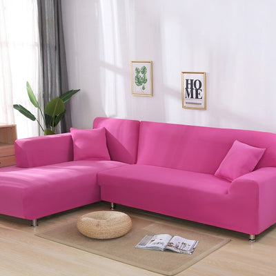 fuchsia pink spandex couch covers couch slip covers