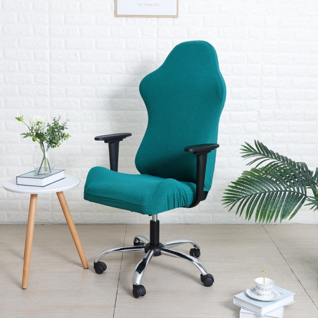 Gaming Computer Chair Cover with Matching Arm Rest Covers