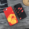 red or black color changing iPhone case
