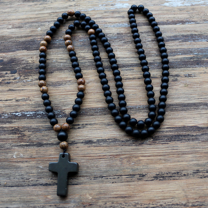 Handcrafted Timber Men's Rosary
