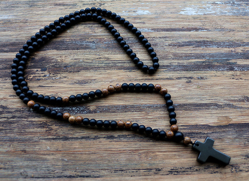 Handcrafted Timber Men's Rosary