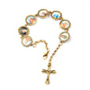 catholic bracelet with pictures, jesus lovers, catholic gifts 