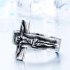 Crucifix Ring - Winfinity Brands - stainless steel jesus ring
