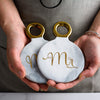 mr and mrs wedding marble coffee coasters - winfinity brands