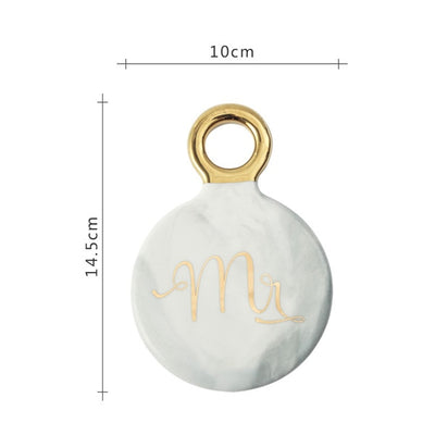 mr and mrs wedding marble coasters - winfinity brands
