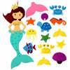 kids mermaid , felt mermaid, kids mermaid activity, winfinity brands