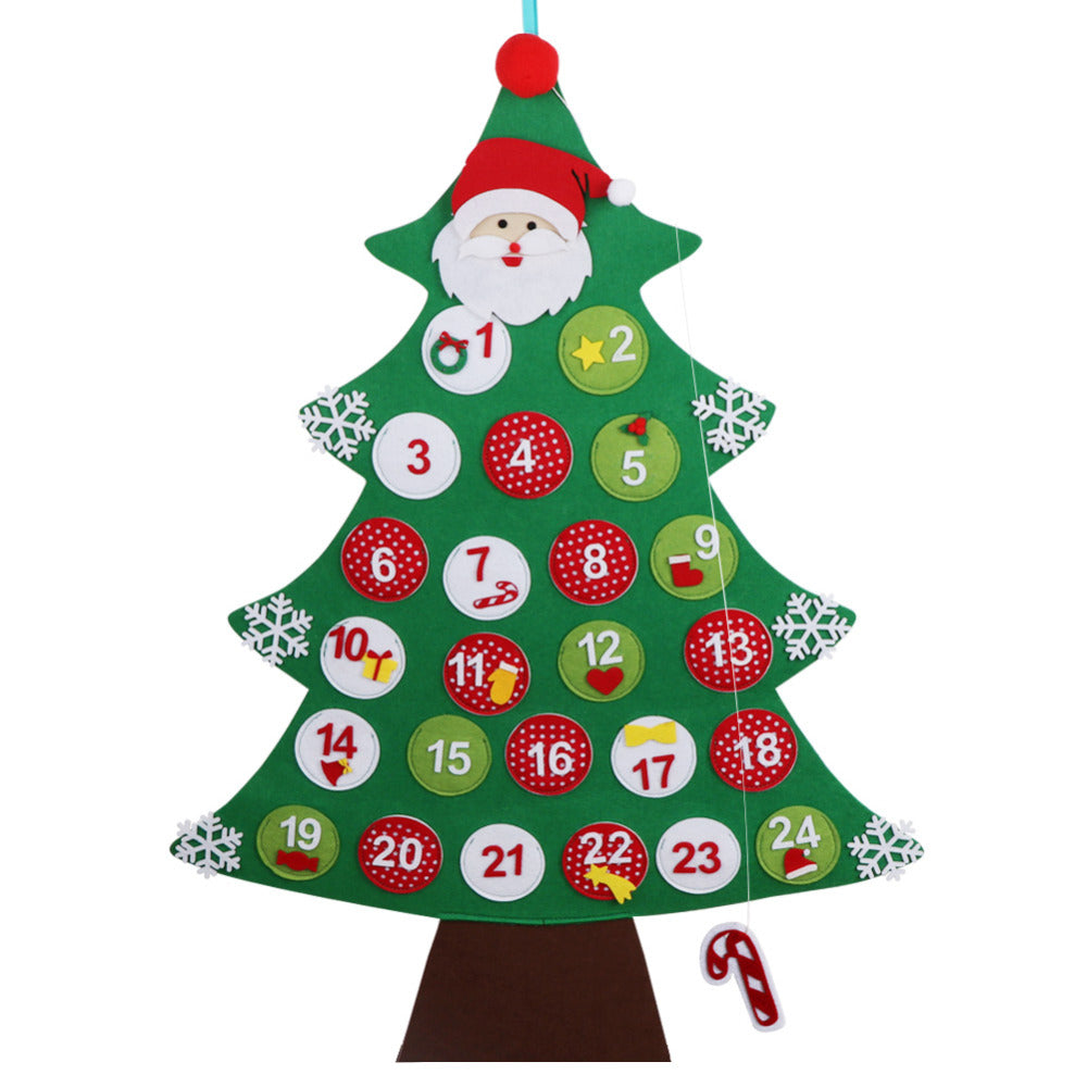 CREATEME™ Kids Christmas or New Years Felt Advent Calendar