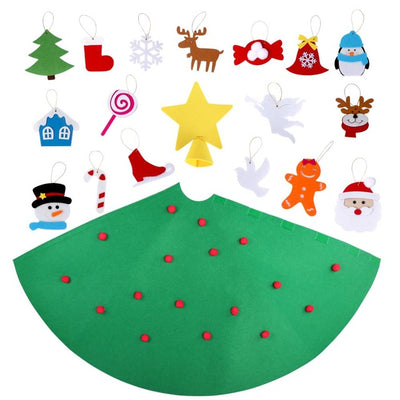 toddler felt tree, toddler tree, kids felt tree, 3d felt tree, baby christmas tree, toddler christmas tree, toddler xmas tree, toddler christmas