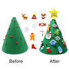 toddler felt tree, toddler tree, kids felt tree, 3d felt tree, baby christmas tree, toddler christmas tree, toddler xmas tree, toddler christmas