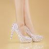rhinestone crystal swarovski shoes high heels