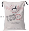 christmas sack, santa delivery sack, rudolph express special delivery for