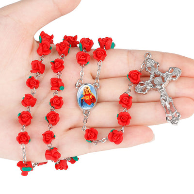 red rose holy rosary catholic - winfinity brands