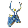 deer stag puzzle wll art colorful arts and crafts vangough